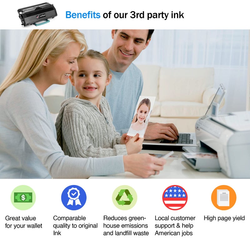 Cartlee Compatible Toner Cartridge Replacement for Dell 2330, 2330D, 2330DN, 2350, 2350D, 2350DN 330-2650 Laser Printers PK941 Ink Fits with PK496 PK937 DN High Yield (1 Black) - Image 2